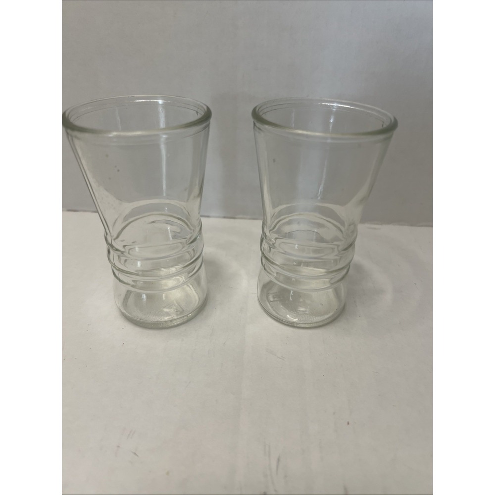 Star Wars Ogas Cantina Jet Juice Glass Authentic Durobor Disney Park Pair